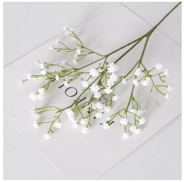 Artificial flowers with artificial flowers all over the sky (single classic white)