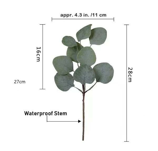 Artificial Eucalyptus [Eucalyptus gum single branch]