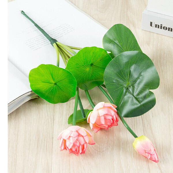 Decorative big lotus [pink]