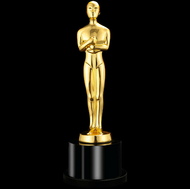 Trophy medal (golden A03 statuette with a height of 32cm)