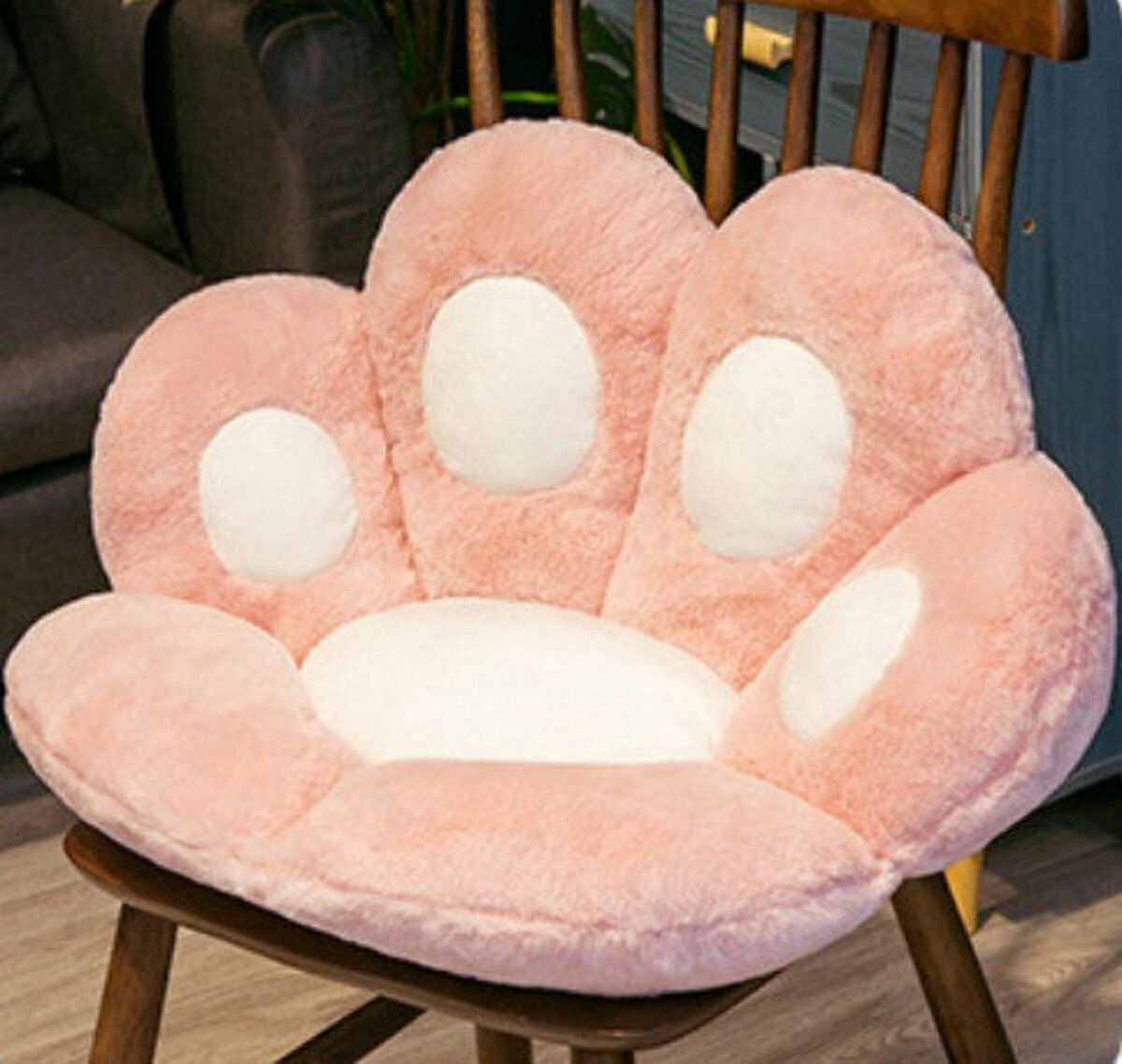 Creative seat cushion (cherry blossom powder, small size cushion 70cm× 60cm)