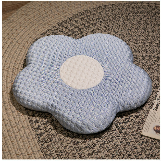 Ice peas flower cushion [blue 45cm]