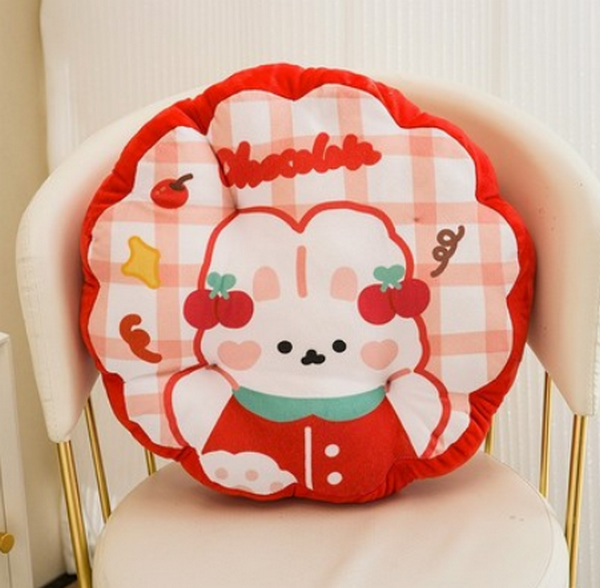 Cute cartoon cushion-cherry bunny 40x40cm