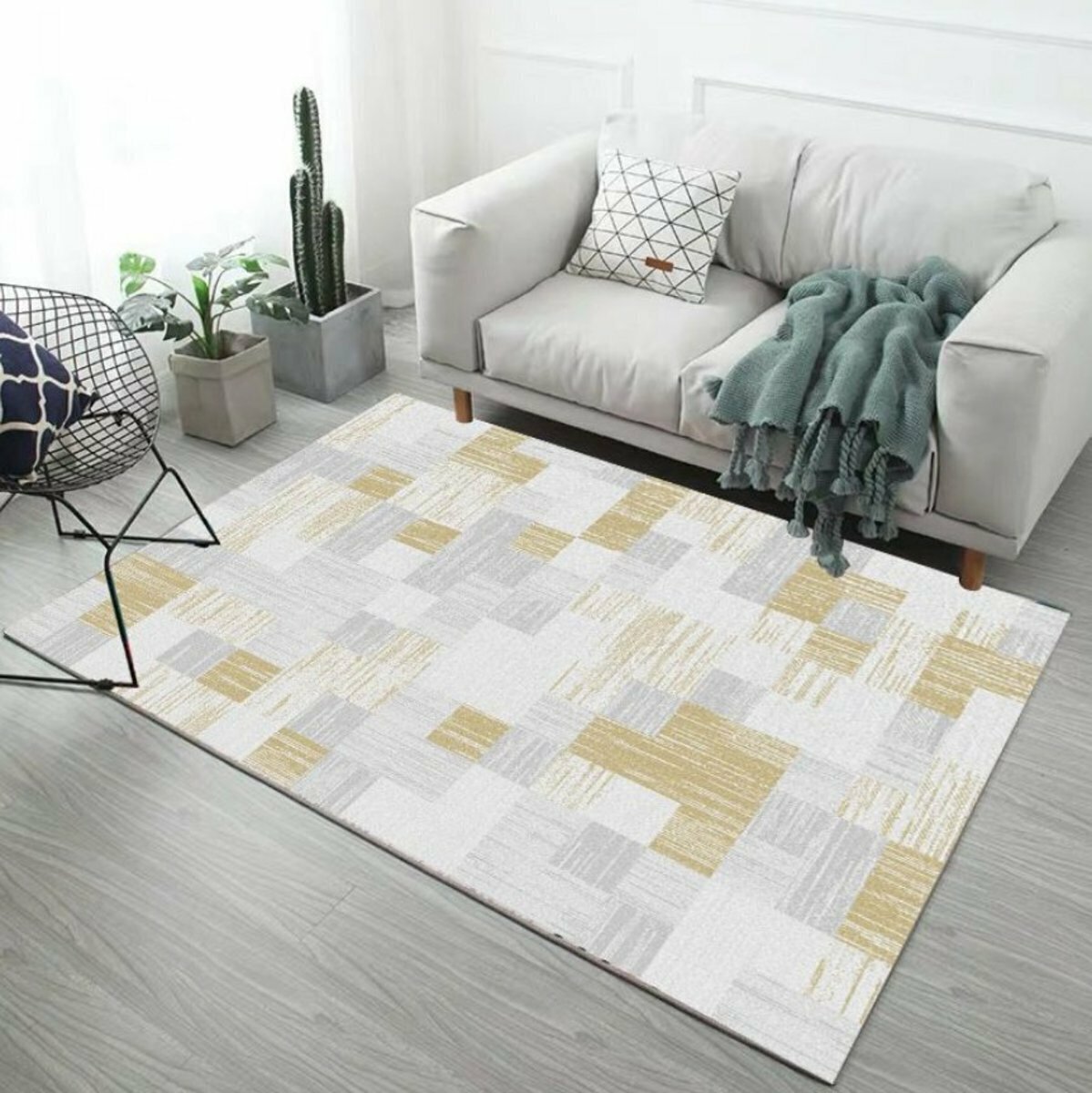 Modern minimalist Nordic carpet (YX-06)140*200cm