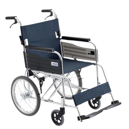 日本【Miki】簡約型手推輪椅  (MPTC46JL)