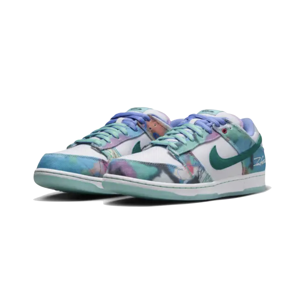 Futura Laboratories x Nike SB Dunk Low 白藍塗鴉 HF6061-400
