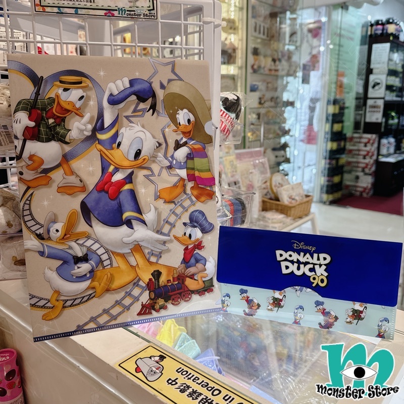 唐老鴨單層A4 File連文件套 (4入)