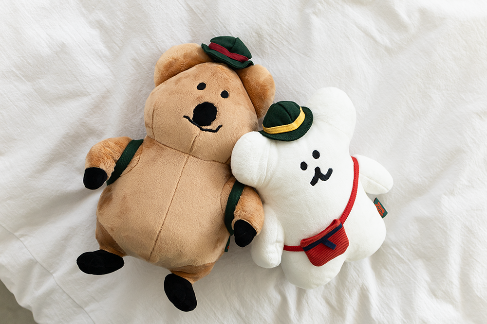 【Dinotaeng】Quokka & BOBO in the Woods Plush Doll 玩偶