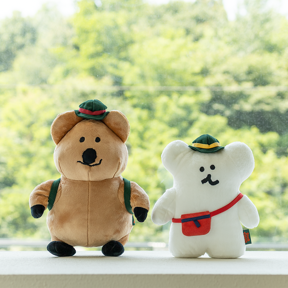 【Dinotaeng】Quokka & BOBO in the Woods Plush Doll 玩偶