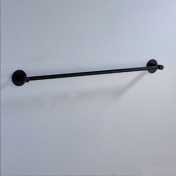 新款浴室太空鋁拖鞋架（黑色）（70cm）