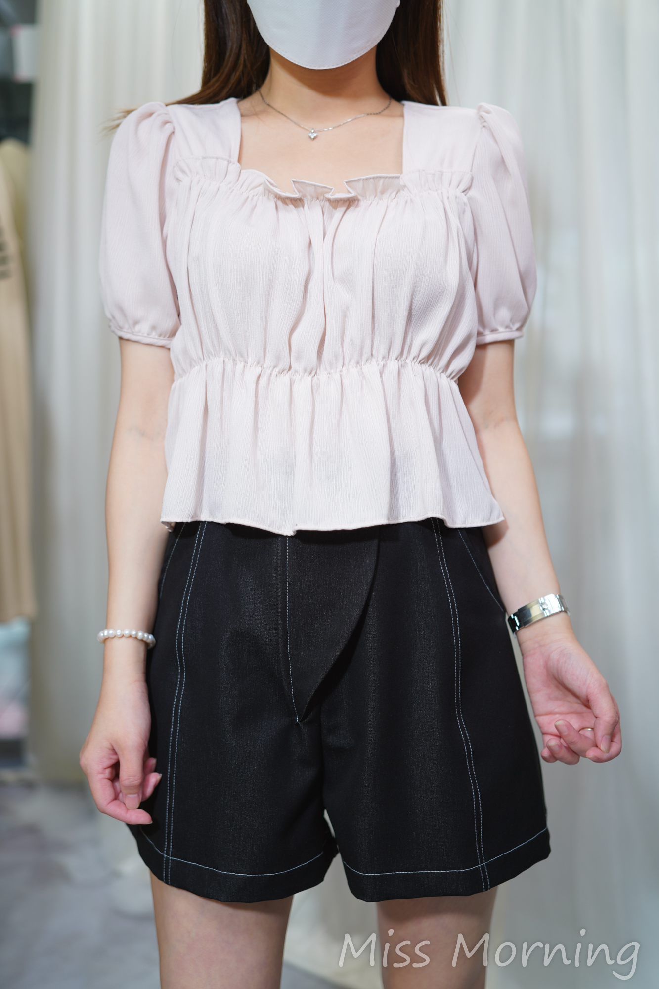 靚色雪紡娃娃top(13967)