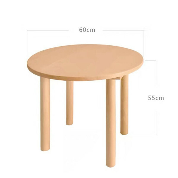 New Nordic style kindergarten table 60x55cm