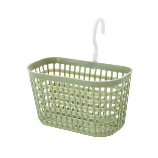 Bathroom hanging storage basket [Nordic green]