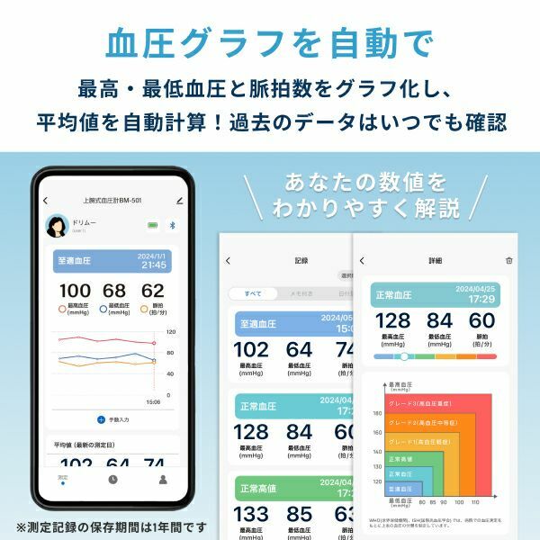 Dretec 上臂式血壓計 BM-501