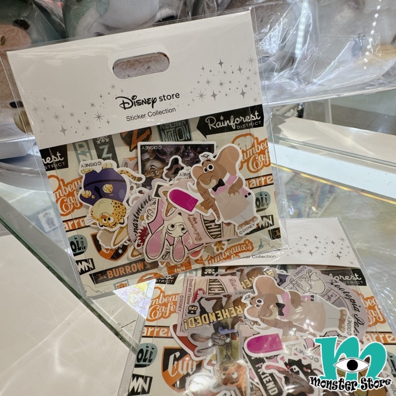 優獸大都會人物散裝貼紙