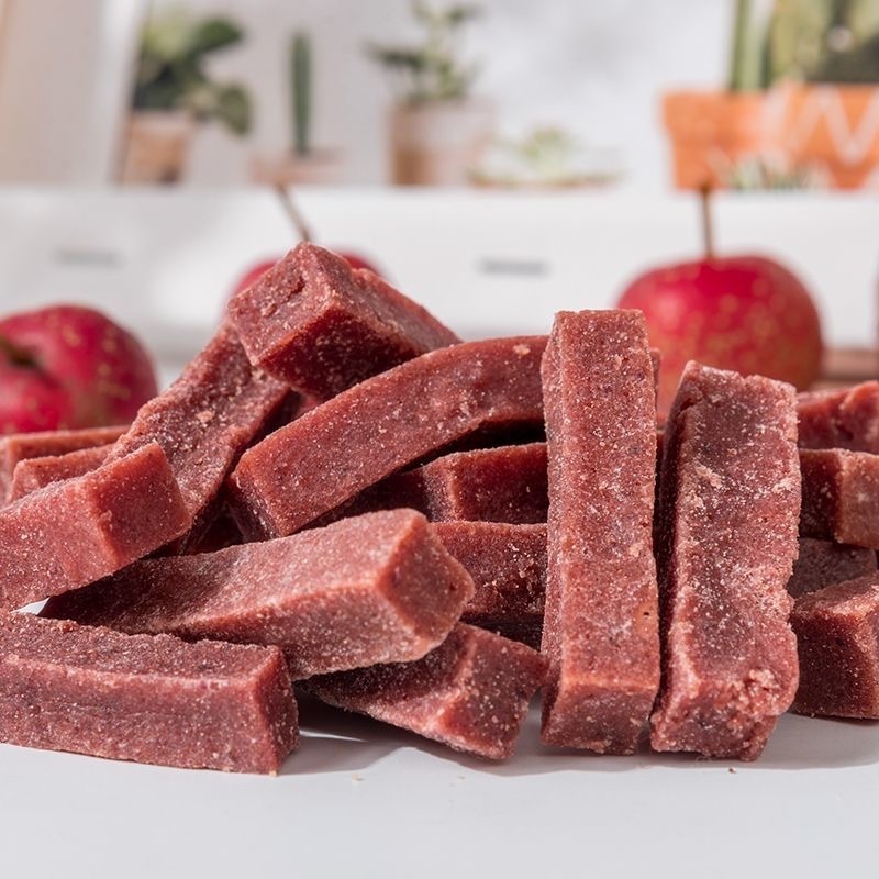 山楂王-藍莓山楂條260g 大罐裝 健胃消食山楂零食 藍莓零食 藍莓條 山楂餅