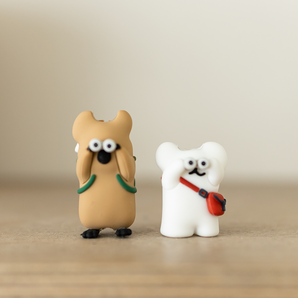 【Dinotaeng】QUOKKA & BOBO in the Woods Cablecap 充電線保護套 2款