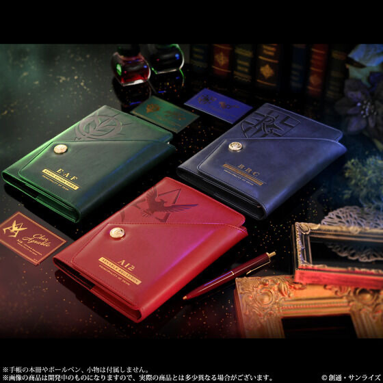 Pbandai 預訂2024/9月 機動戦士ガンダム　手帳カバー（全３種）