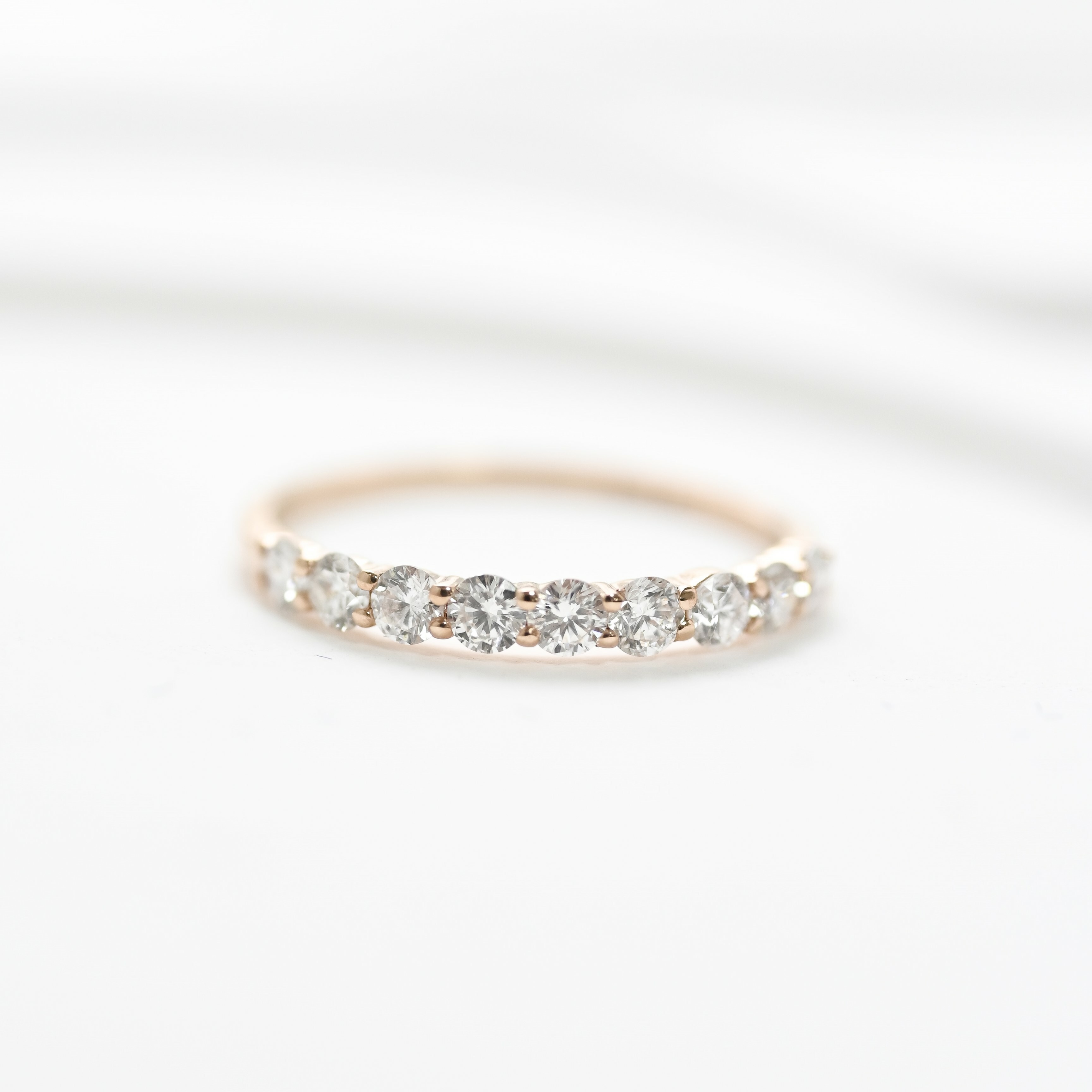 18K Diamond Pinky Ring