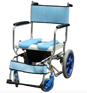 日本【Miki】輕巧可摺疊有輪沐浴便椅 (防水處理)