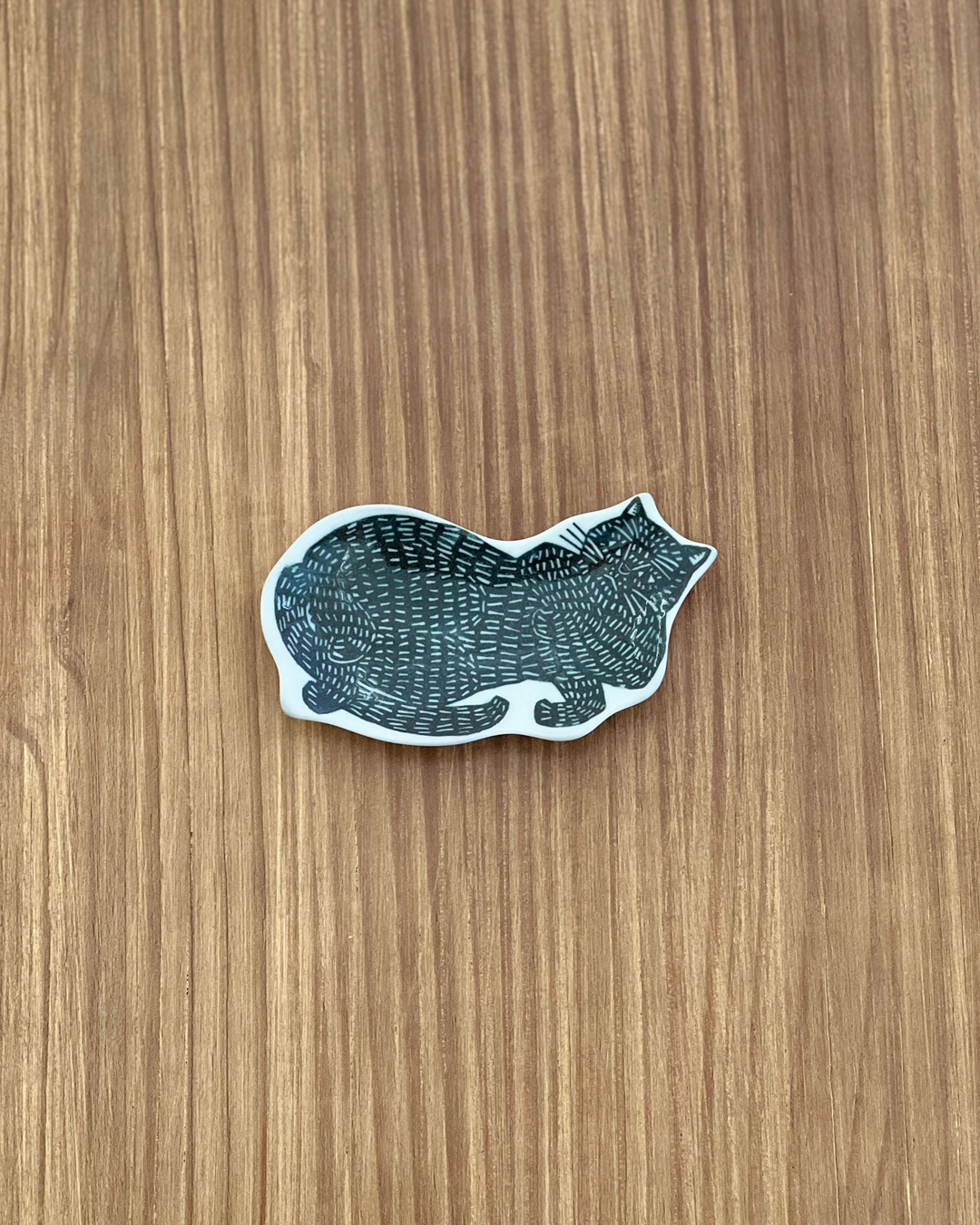 印判手豆皿 黑貓｜倉敷意匠 x kata kata