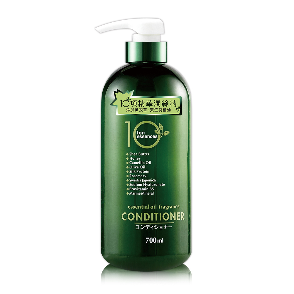 日本熊野10項精華滋養潤絲精700ml