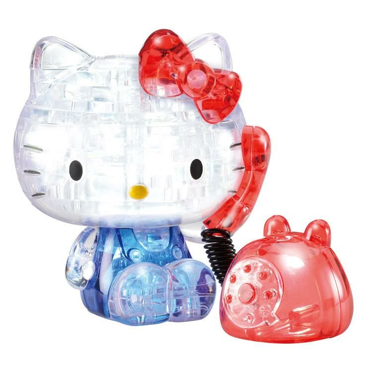 哈囉吉蒂打電話 (立體水晶)