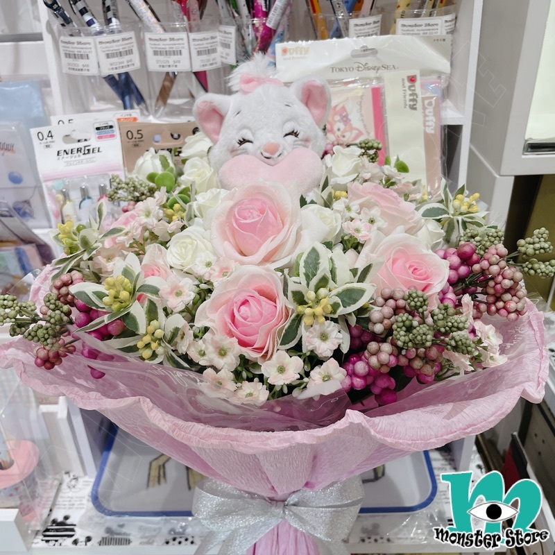 瑪莉貓公仔花束