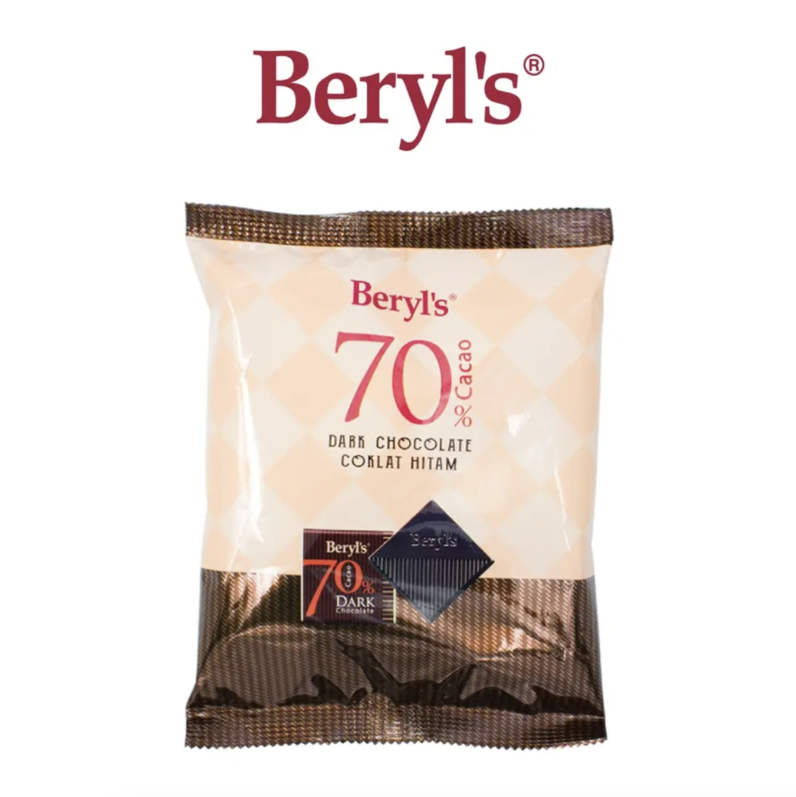 Beryl's 70% 黑朱古力 250g