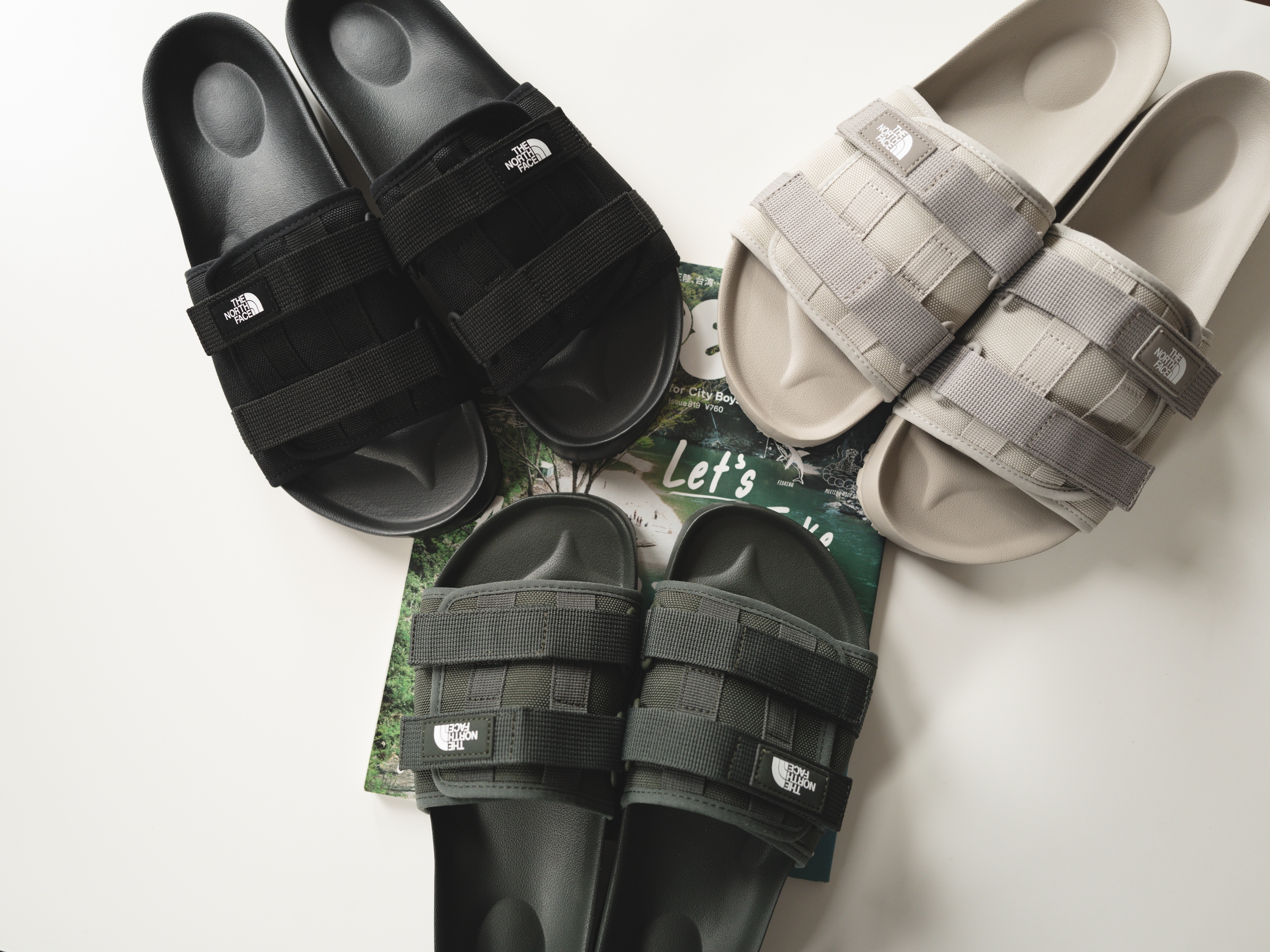 |折扣登記| The North Face 海外限定 編織魔鬼氈 拖鞋