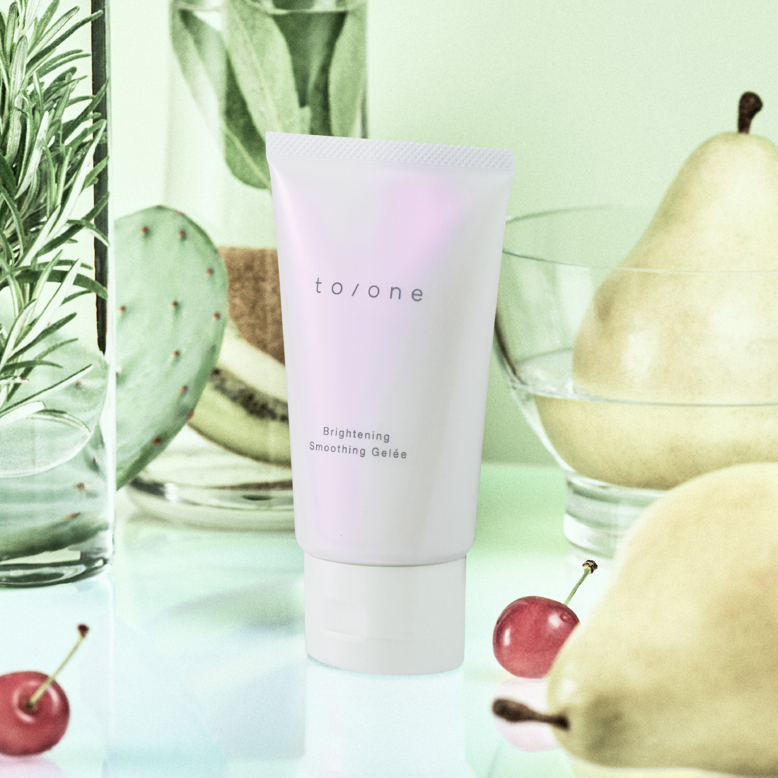 to/one Brightening Smoothing Gelee 亮白柔滑潔面果凍 100g