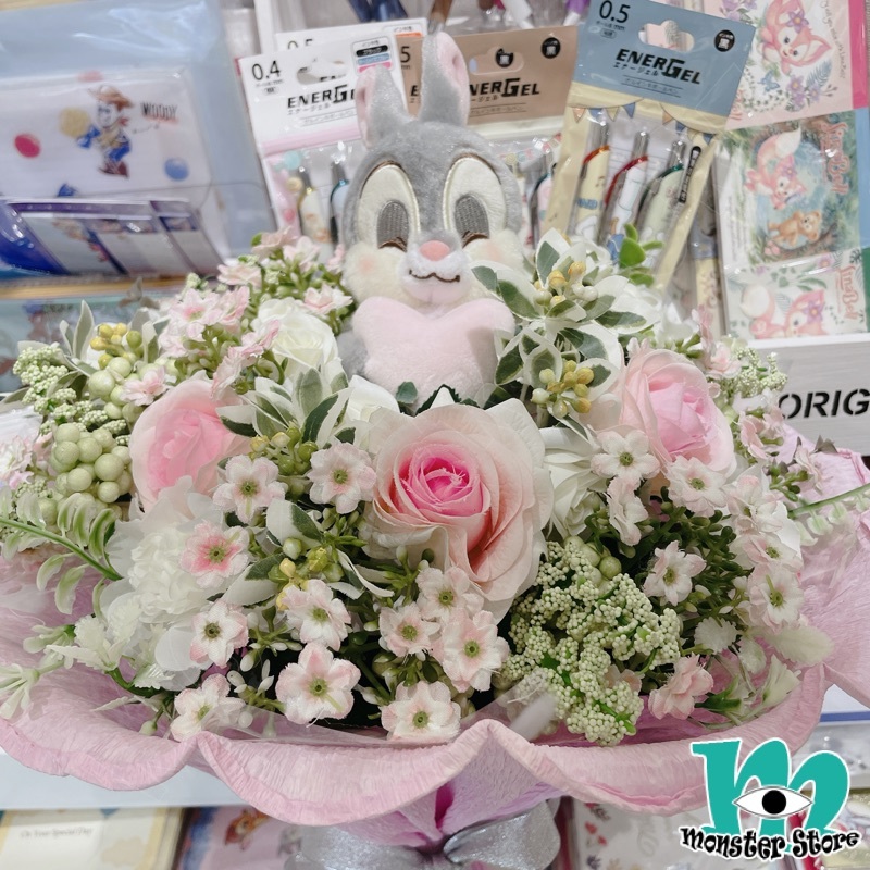桑比兔公仔花束