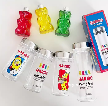 韓國代購Haribo小熊軟糖保冷瓶