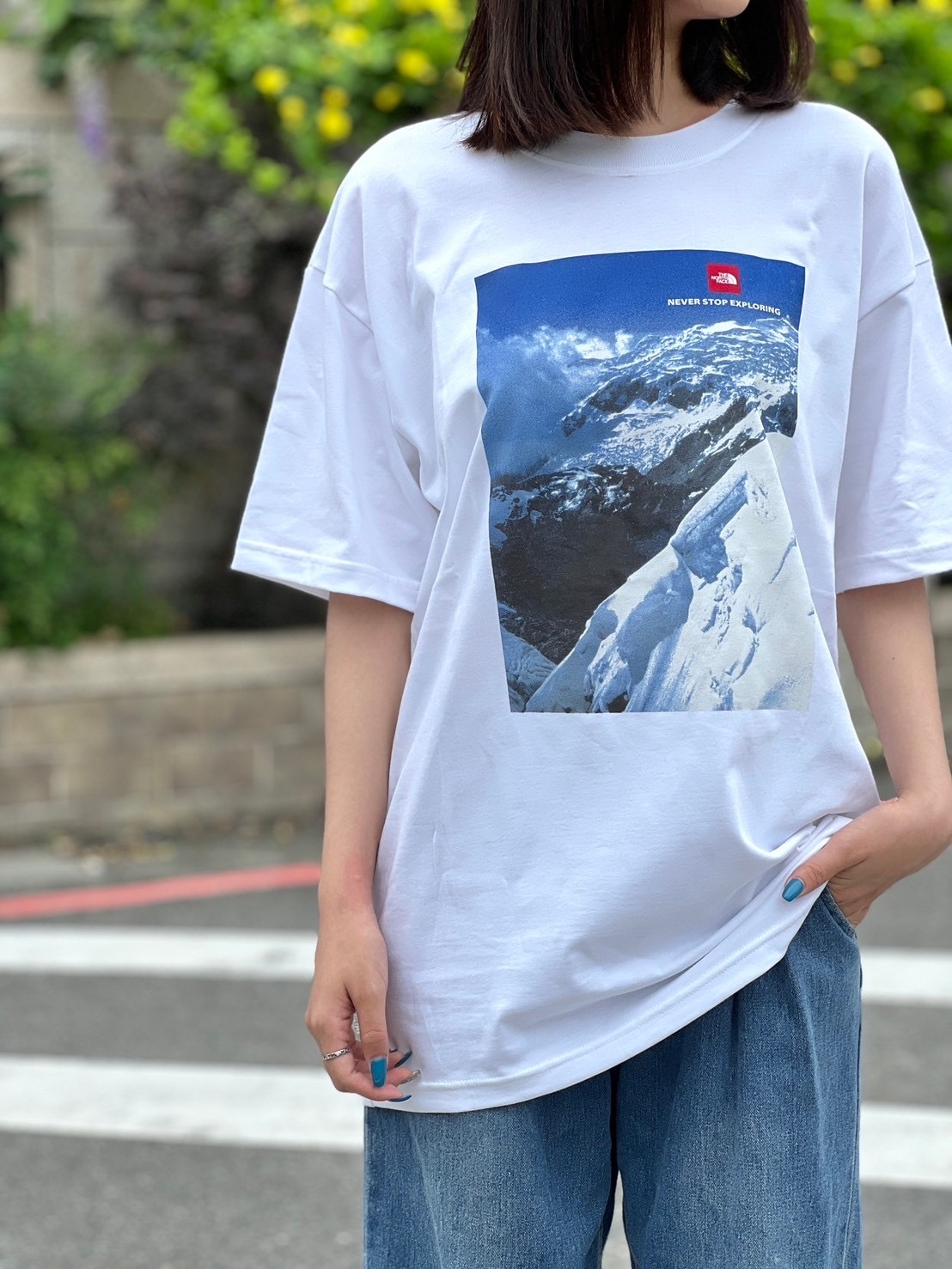 The North Face TNF 北臉 雪山相片T 短袖上衣 短袖 短T