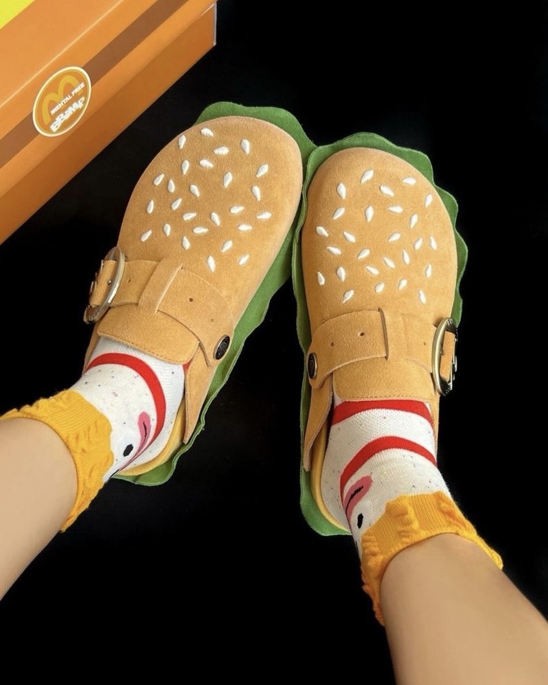 BBIMP x MENTAL FREE 漢堡 勃肯鞋