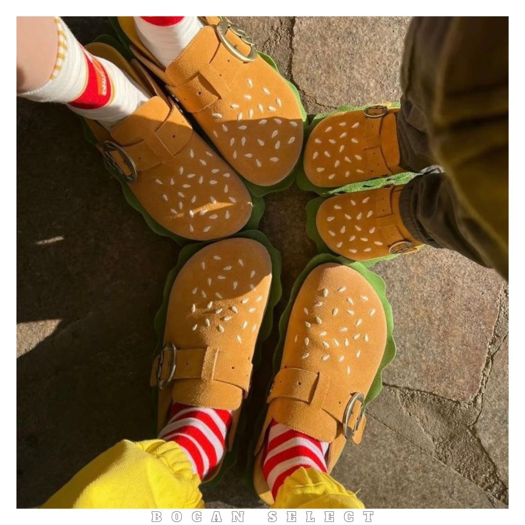 BBIMP x MENTAL FREE 漢堡 勃肯鞋