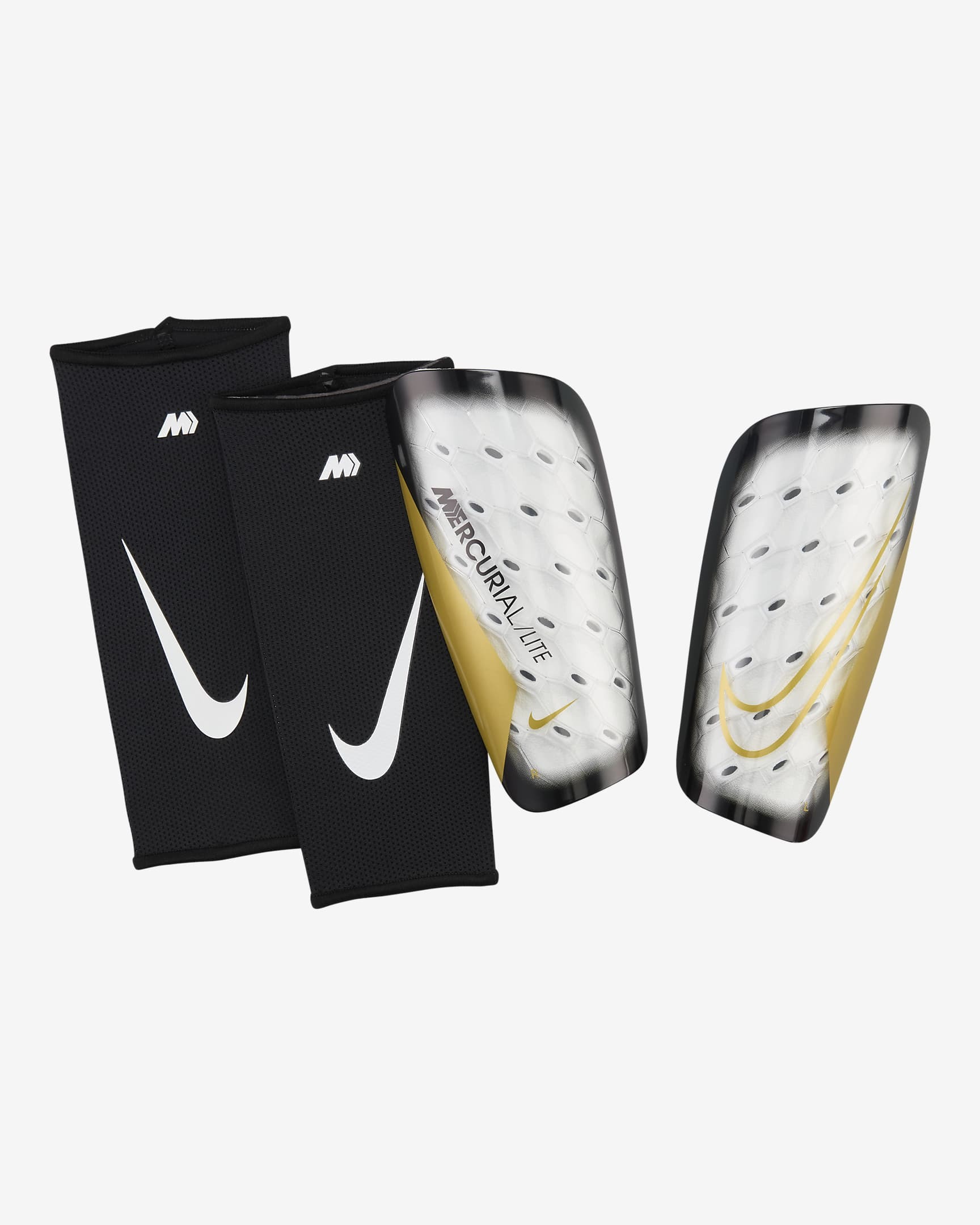 NIKE MERCURIAL LITE 護脛 (PAD) 白黑色