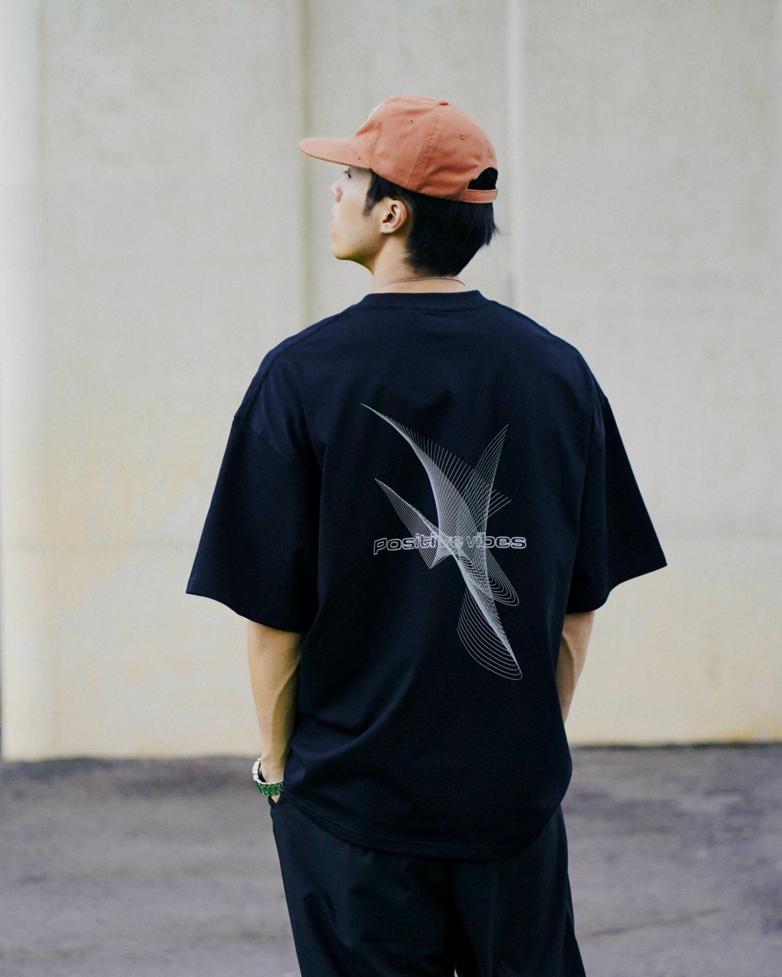 NICEDAY 服飾 QUEST GEOMETRY TEE 3D 幾何線條 短T 男女