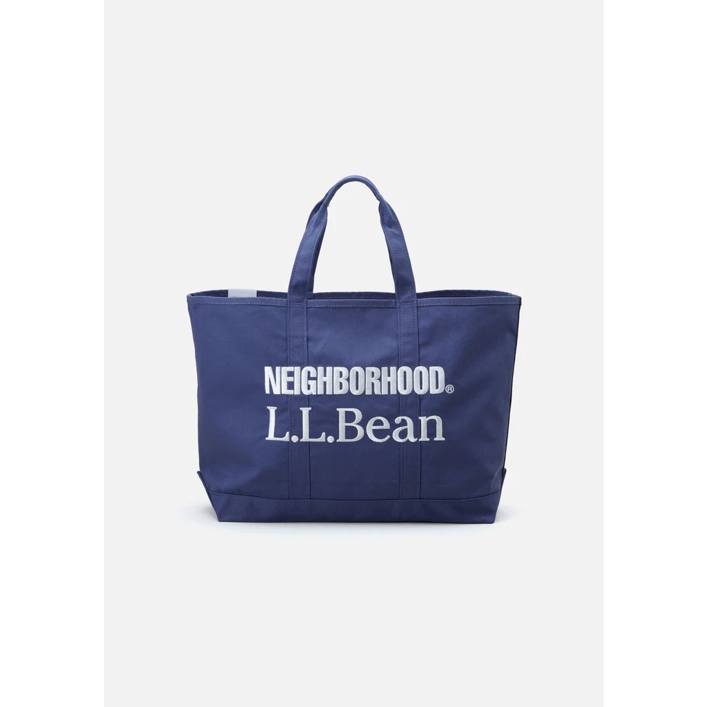 2024SS NEIGHBORHOOD L.L.BEAN GROCERY TOTE 刺繡 字體 聯名 手提包 托特包 現貨 241PXLBN-CG01