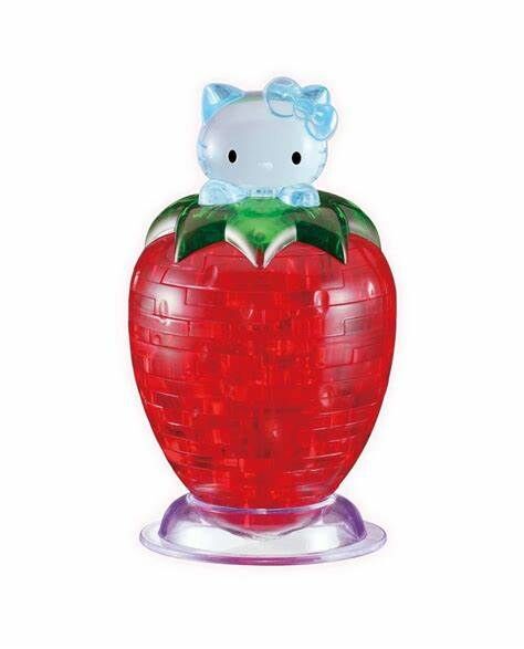 HelloKitty草莓 (立體水晶)