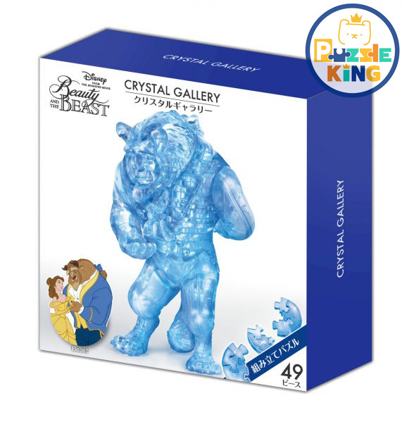 美女與野獸-野獸 (立體水晶)