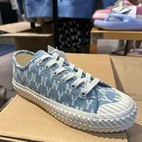 [S] MLB MONOGRAM NY SNEAKERS,DENIM, 32SHPM011-50U (SMLB390)