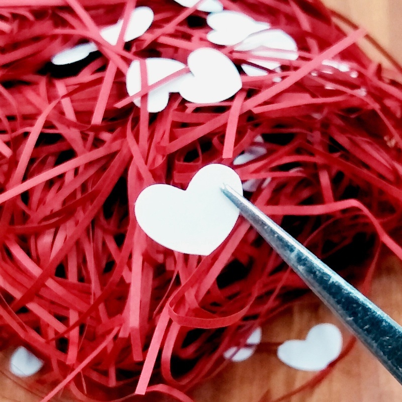 四季紙品 愛心單色紙絲  【DIY181】