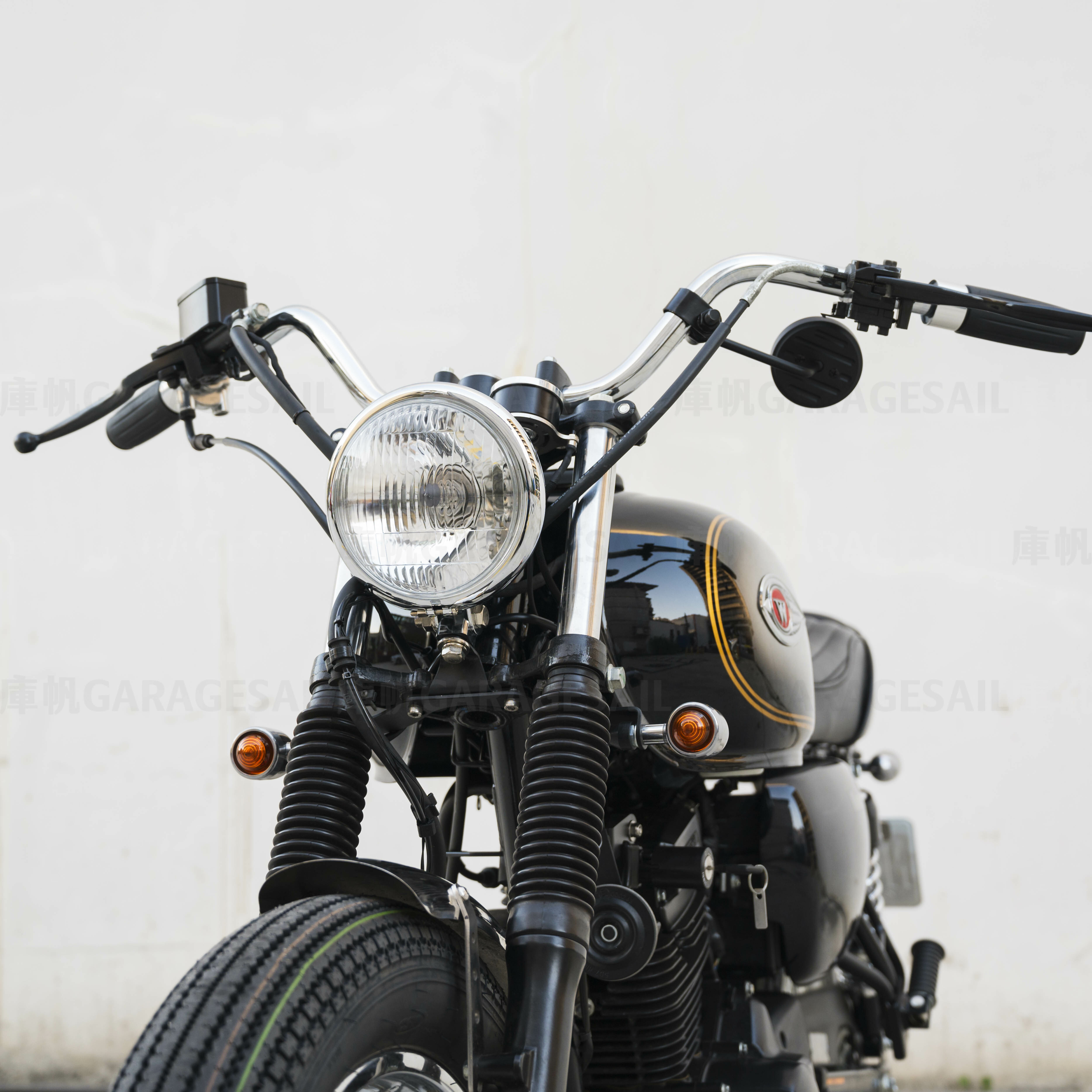 HideWork 川崎 W175專用 大燈支架