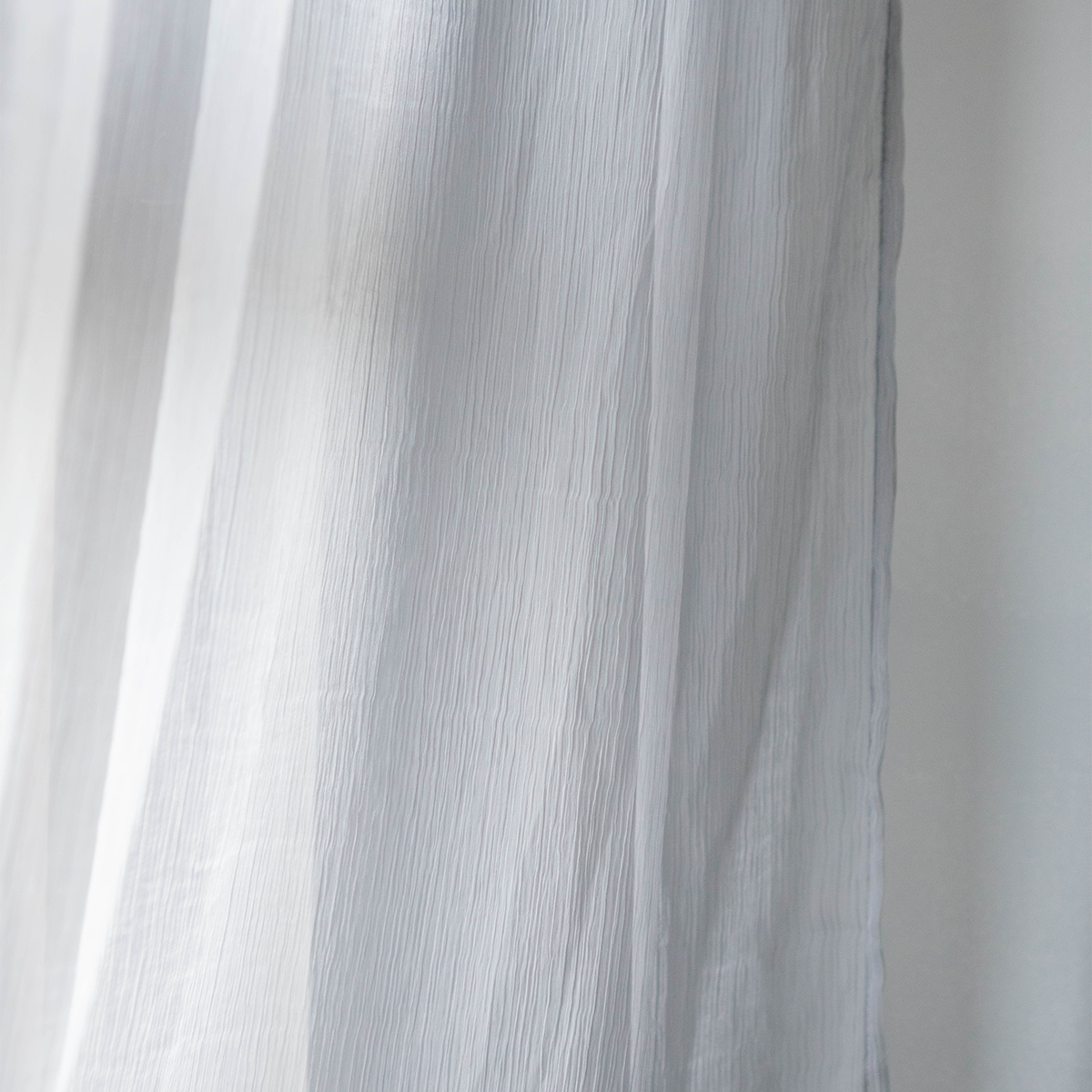 雪紡紗簾｜淺灰