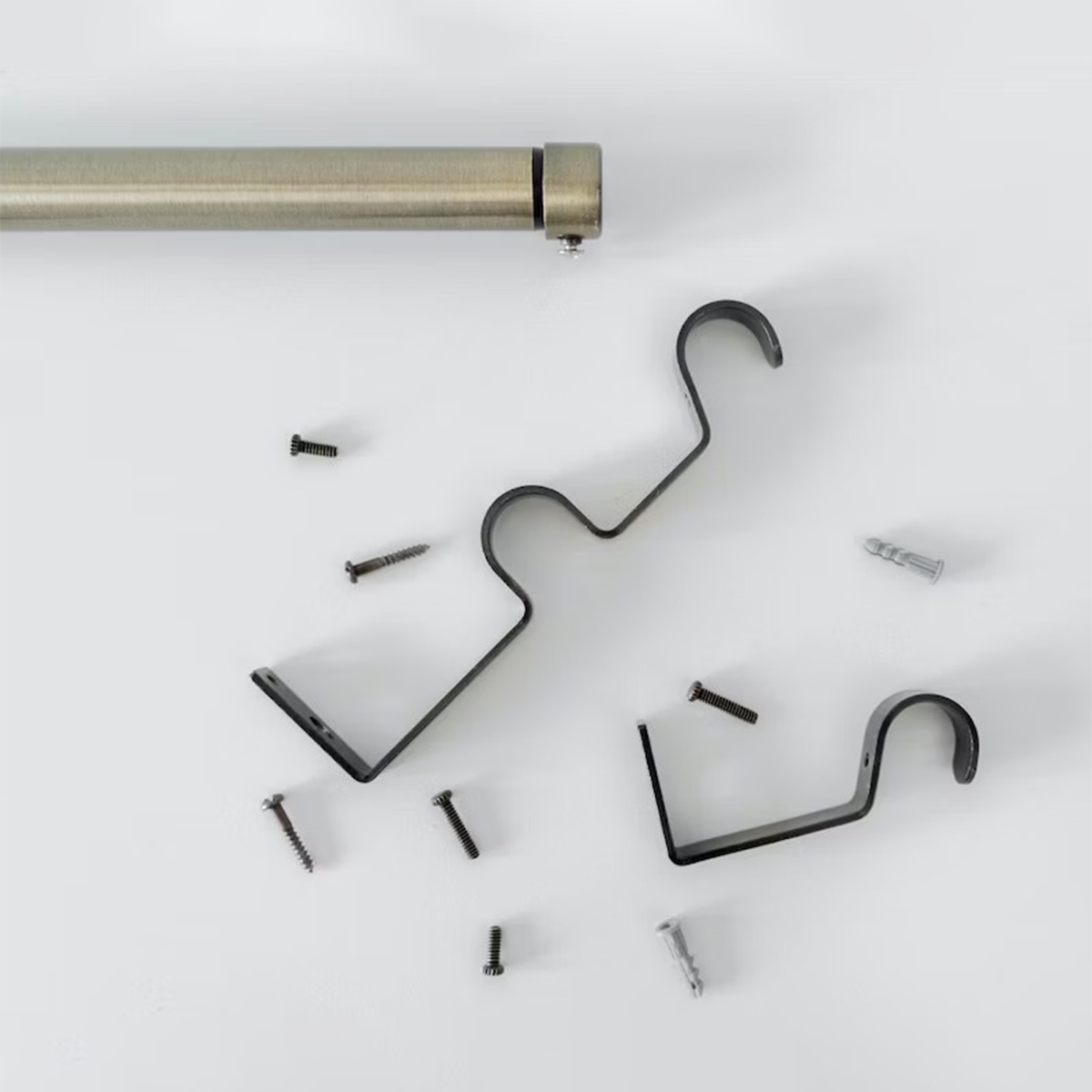 Lo-Curtain 窗簾桿工具組｜古銅金