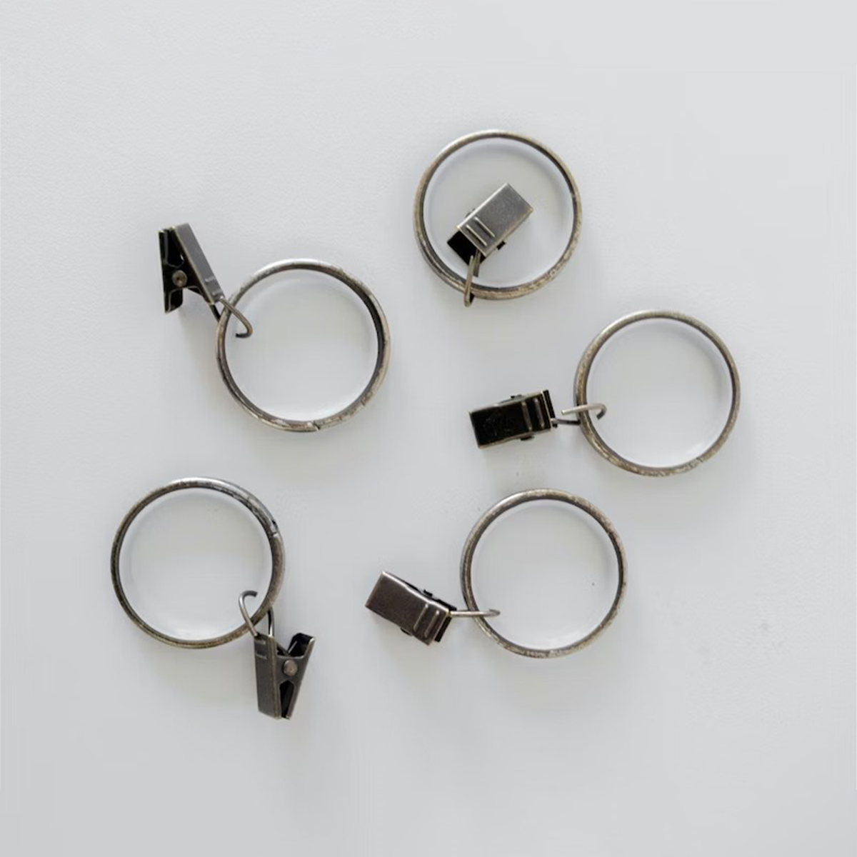 Lo-Curtain 窗簾夾環｜古銅金