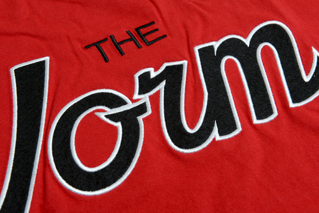 Mitchell & Ness 芝加哥公牛隊 Dennis Rodman 綽號 高磅數 寬版 T-Shirt