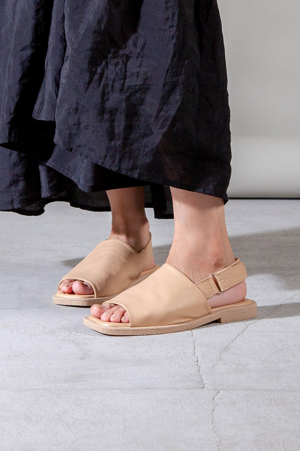 Velcro Wrap 繽紛後帶魚口涼鞋