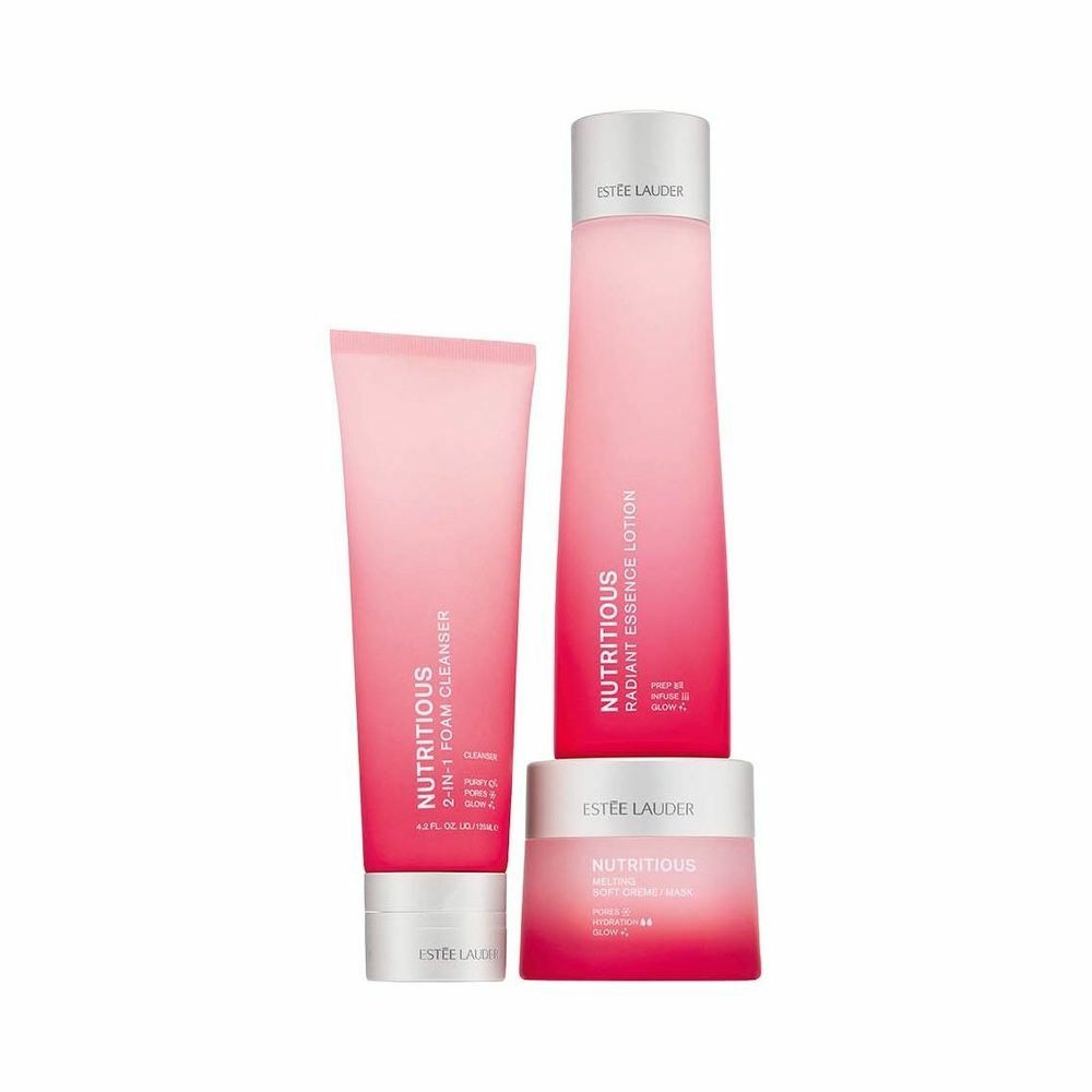 Estée Lauder  Nutritious 亮肌套裝 規格  125ml + 200ml + 50ml